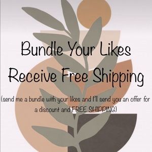 Free Shipping On Bundles of 2 or More Items